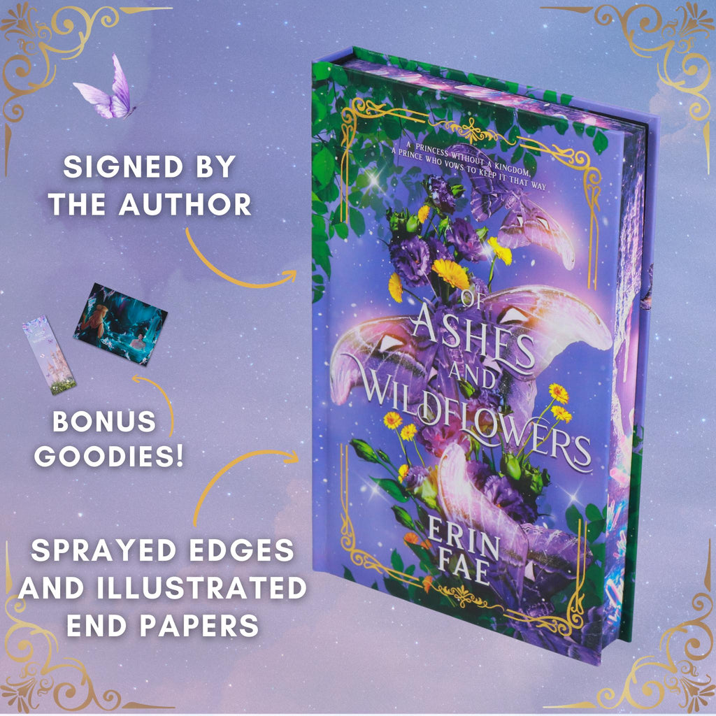 Of Ashes and Wildflowers Special Edition Hardback - Signed by the author!
