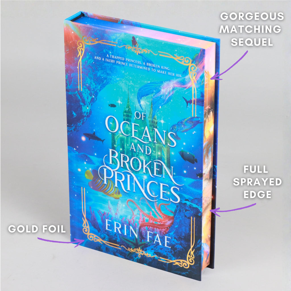 Of Oceans and Broken Princes Special Edition Hardback WITH Slipcase - Signed by the Author!