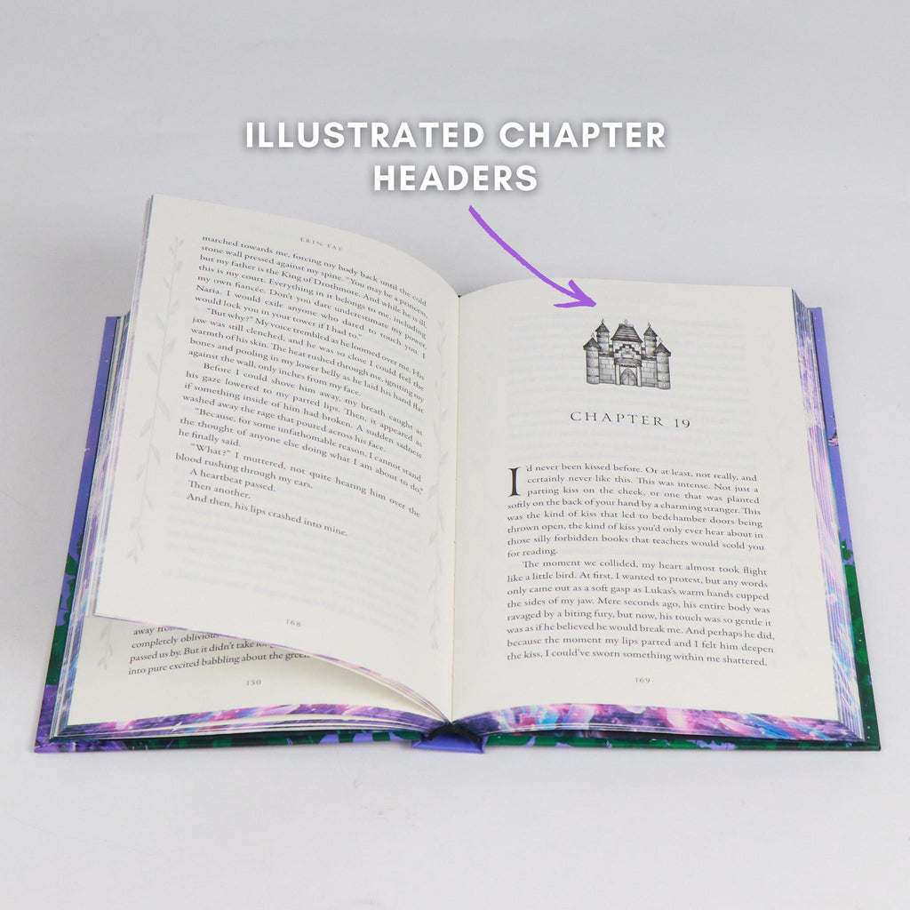 Of Ashes and Wildflowers Two Book Sprayed Edge Set with Exclusive Slipcase - Signed by the author!