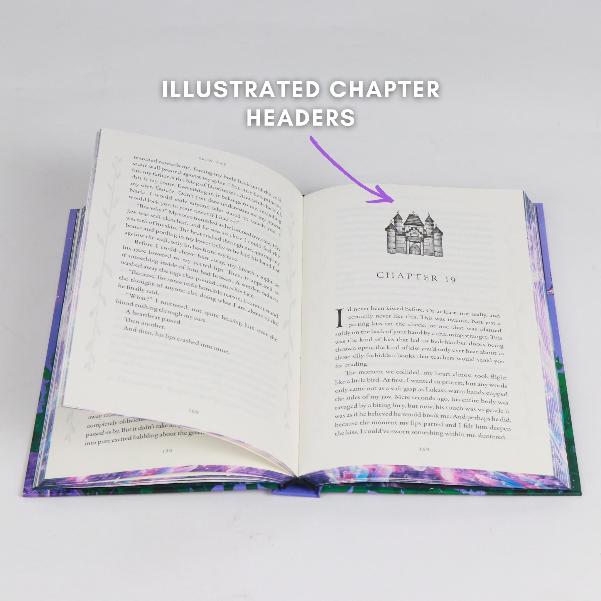 Of Ashes and Wildflowers Two Book Sprayed Edge Set with Exclusive Slipcase - Signed by the author!